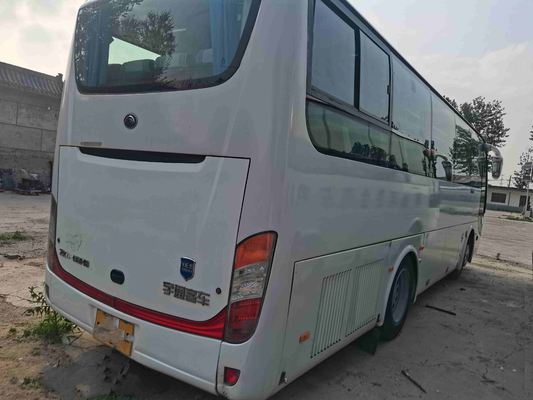 Van de de Reisbus ZK6908 van China Yutong Gebruikte van de de Passagiersbus 39seats 180kw Yuchai van de de Motorplaat de Lenteopschorting