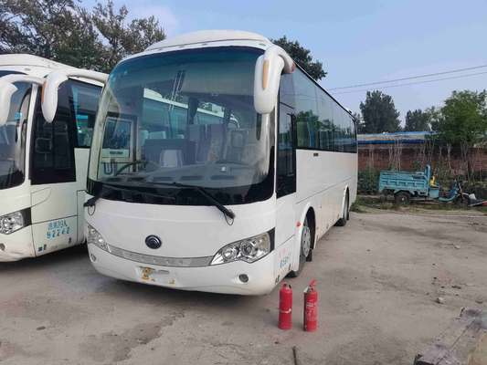 Van de de Reisbus ZK6908 van China Yutong Gebruikte van de de Passagiersbus 39seats 180kw Yuchai van de de Motorplaat de Lenteopschorting