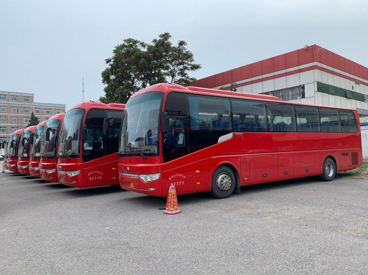 Merk van China gebruikte Yutong-Bussenbus ZK6122 WP10. Dieselmotor 2015-2019 2+2layout 51seats