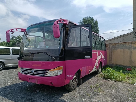 2016 Jaar 31 Zetels Gebruikte Yutong-Bus ZK6752D Mini Bus With Front Engine voor Vervoer