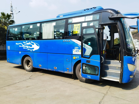 30seats 2+2 Achter de Motorbus van Lay-out Gouden Dragon Mini Bus Vehicle Tourist XML6807
