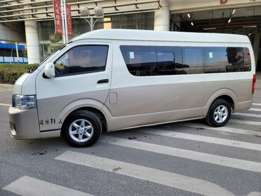 Kinglong Hiace Gebruikt Mini Coach 14 de Motor 2017 van de zetelsbenzine