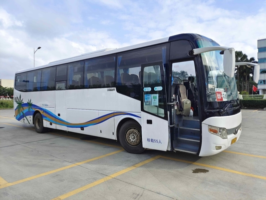 2015 Jaar 55 de Seater Gebruikte Yutong-Dubbele Deur van de Buszk6122 LHD Dieselmotor