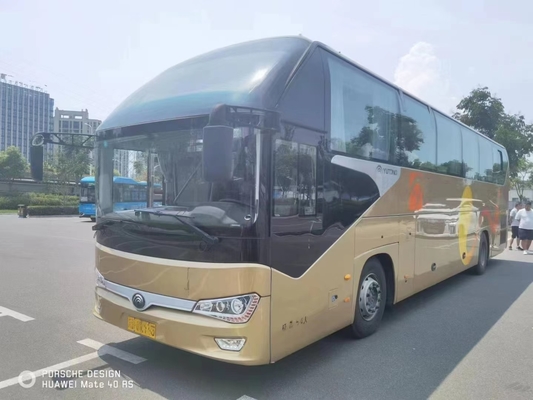 2018 Jaar 54 Zetels Gebruikte Yutong-het Luchtkussenopschorting van Bus Diesel Engine van de Buszk6128 Bus