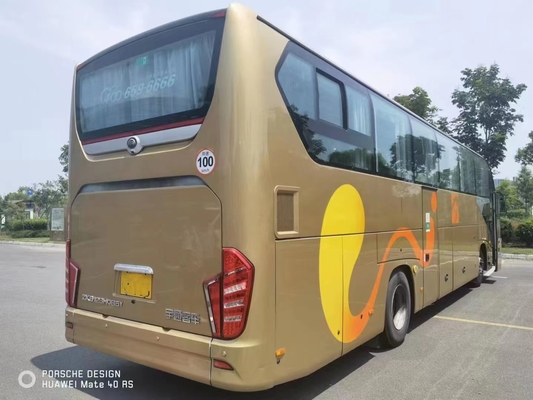 2018 Jaar 54 Zetels Gebruikte Yutong-het Luchtkussenopschorting van Bus Diesel Engine van de Buszk6128 Bus