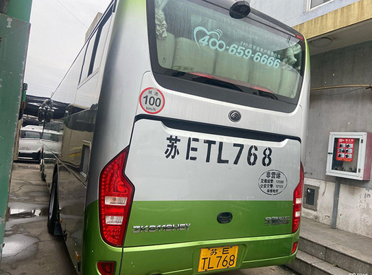 De diesel Luxe Gebruikte Passagiersbus 50 van Yutong Zetels met Goede Voorwaarde Yuchai