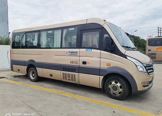 1.6Kw Rechtse de Aandrijvings4650kg Euro 3 van Mini Yutong Used Coach Bus