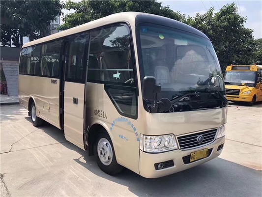 De Passagiersbus 21 de Bus Rhd Lhd van tweede Hand Gebruikte Yutong van de Zetelsstad