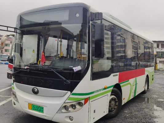 53 vervoert de zetelsstad Gebruikte Passagier Tweede Hand Yutong ISUZU 6WF1D per bus