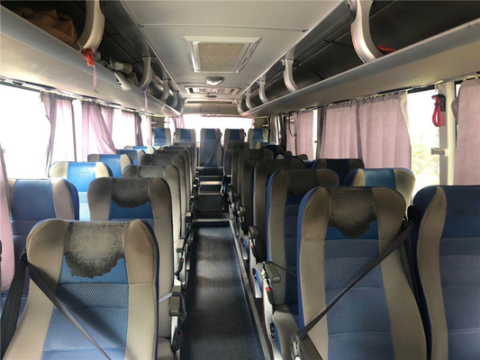 Euro 3 de Passagier Gebruikte Yutong-Bus Emission Rhd Lhd van de Bussen Tweede Hand 39 Zetels