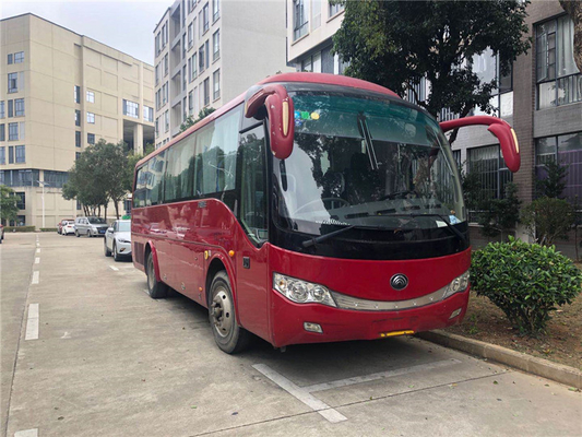 Euro 3 de Passagier Gebruikte Yutong-Bus Emission Rhd Lhd van de Bussen Tweede Hand 39 Zetels
