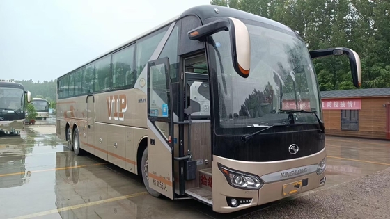 Van de Kinglong de 56seater Gebruikte Bus Dubbele Axle Weichai Engine Air Bag Opschorting van Bus XMQ6135
