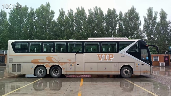 Van de Kinglong de 56seater Gebruikte Bus Dubbele Axle Weichai Engine Air Bag Opschorting van Bus XMQ6135