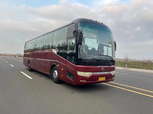 Bus 12m van de tweede Handtoerist Verlaten de Opschorting van de het Bladlente van Lengteyutong ZK6122 gebruikte Bus