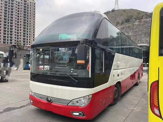 Gebruikte Bushandelaar 2017 45seats-Euro 5 het Luchtkussenopschorting van Yutong Zk6122 gebruikte Passagiersbus