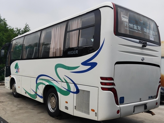 de 2de van de Busklq6796e4 35 Zetels van Handbus Gebruikte Kinglong Motor van de Airconditioneryuchai