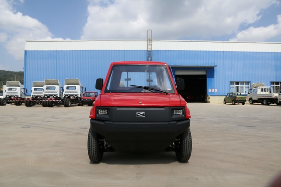 Elektrische Pick-up 2 Zetels L7e voor Aandrijving van het de Bestelwagen Achterwiel van Europa LHD/RHD de Rode