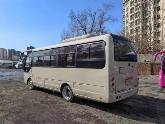 Gebruikte van de het Jaar Tweede Hand van Front Yuchai Engine 2017 van de Passagiersbus de Bus Glijdende Vensters van Yutong 27 Zetels