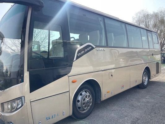 Oude Bus Bus 37 Achtermotor Gebruikte Gouden de Draakxml6857 Airconditioner van de Zetels Handtransmissie LHD