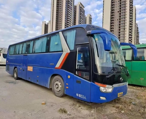 De gebruikte Bus en de Bus Middle Door 12 meten Verzegelend Venster 53 de Bus XMQ6129 van Kinglong van de Zetels Tweede Hand