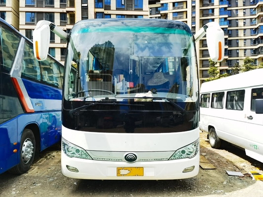 Gebruikte Bus en Bus Middle Passenger Door 50 van de Motorusb van Zetelswechai van de de Ladersa/c tweede Hand de Bus ZK6119 van Youngtong