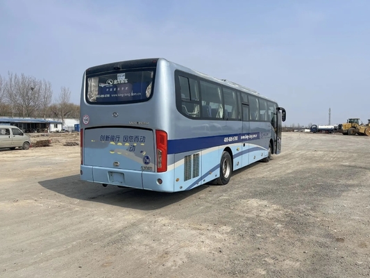 2de de Busxmq6120 Lichtblauwe Kleur 48 van Kinglong van de Handbus 2016 Jaar Gebruikte de Motor van Zetelsyuchai 12 Meters
