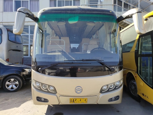 2de Handbus 37 Zetels kiest EURO IV Handtransmissie Gebruikt Gouden Dragon Bus XML6857 van de DeurAirconditioner uit