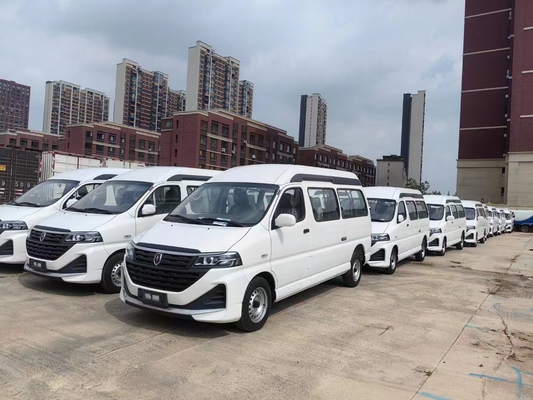 Minivan Prijs Jinbei Hiace 6 zitplaatsen Hoog dak Benzinemotor Links stuur
