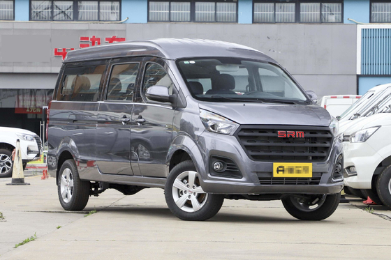 Gebruikte minibussen 9 zitplaatsen Chinese merk Jinbei Hiace benzinemotor met A/C