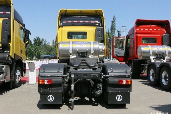 LNG Weichai Motor 460 pk Gebruikte vrachtwagens Beiben Tractor Horse 6x4 EURO 6