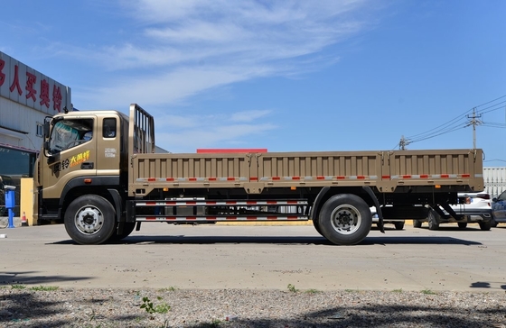 Middelgoederen Foton vrachtwagen Een-en-halve cabine 6,8 meter Dieselmotor