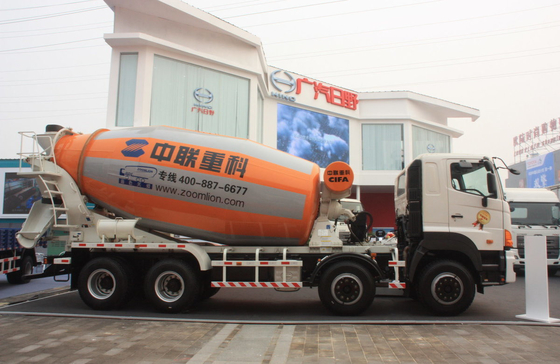 Trucks Betonmixer 350 pk Zoomlion Tanker 8*4 Hino Mixing Euro 3 Gebruik in Afrika