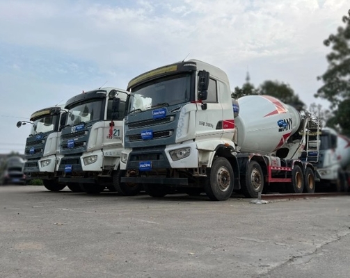 Gebruikte 10 M3 Sanys Mixer Truck Beton klaar gemengd Cement Mixer Truck Prijs