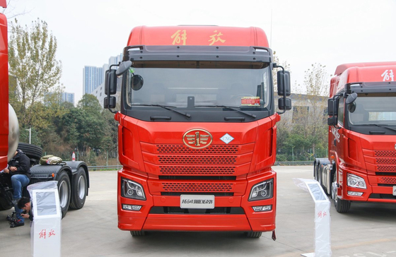 Tractor Trailer Truck Jiefang JH6 6*4 Rijmodus 510 pk CNG Weichai Motor Euro 6