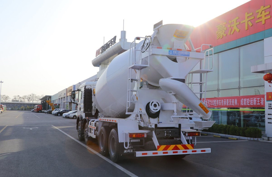 Betonmixer Truck 10-speed transmissie Howo 8×4 Cement Mixer 8 kubiek Duurzaam gebruik