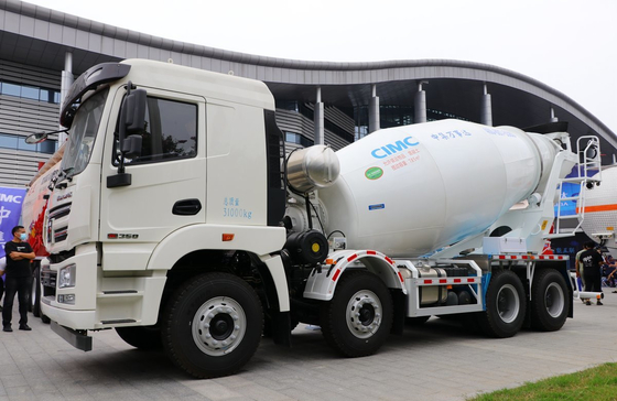 Betonmixer Truck 8×4 Drive Mode 8 Cubic Cement Tanker Weichai 350hp Lhd
