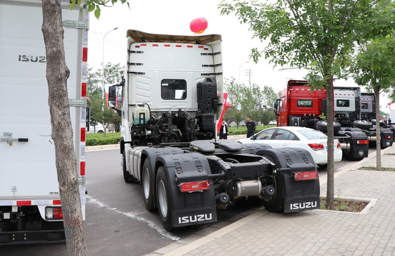 Tractor Truck Prijs Handel ZF versnellingsbak Automatisch 6×4 ISUZU Trailer Head 520hp High Roof Cab