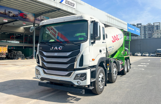 Beton Truck Mobiele 7-8m3 Tanker Cement Mixer Truck Chinese merk JAC Yuchai 350 pk