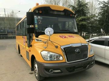 LHD-van de Diesel de Schoolbestelwagen Modellen Tweede Hand, Gebruikte Kleine Schoolbussen met 37 Zetels