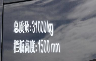 8x4 aandrijvings420hp Euro IV/V Gebruikte het Werkvrachtwagens met de Motor van Dongfeng Cummins