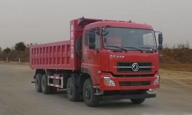 385HP de rode Kleur gebruikte Op zwaar werk berekende Vrachtwagens, van de Diesel de Vrachtwagen Tweede Handkipwagen