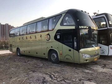 Luxe Yutong Twee Gebruikte Deuren Diesel 25-71 van de Reisbus Zetels 2015 Jaar
