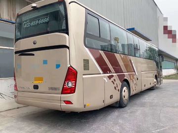 YC van het de Bus 2015 Jaar van de motorlhd Yutong Gebruikte Onderlegger voor glazen Diesel 55 Seat 12 Meter