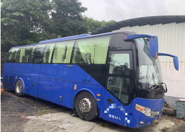 15000KG donkerblauwe Gebruikte Yutong vervoert 45 Seat 2014 Jaardiesel LHD met a/c per bus