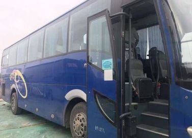 Gebruikte de Blauwe Kleur van het Sunlongmerk Busbus 51 Zetels Goede Voorwaarde 3600mm Bushoogte