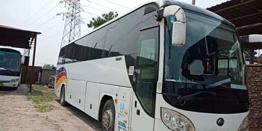 Zk6107 Model Gebruikte Yutong-Bussen 55 de Bus van het Zetels 2011 Jaar met Grote Bagage