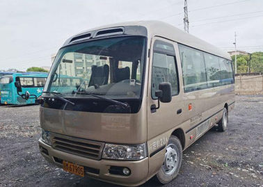 Gebruikte Commerciële Bus met Bus 22 Zetels 2640mm Hoogte 4085mm van de Luxeonderlegger voor glazen Wielbasis