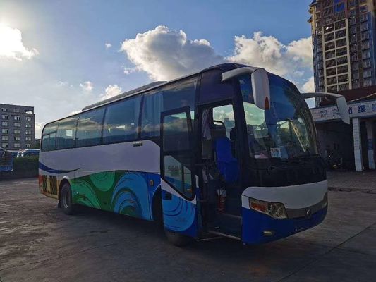 van de de Zetelszk6107 tweede Hand van 100km/H 180kw 45 de Bussen van Yutong gebruikten Yutong-bus Goede Voorwaarde met AC
