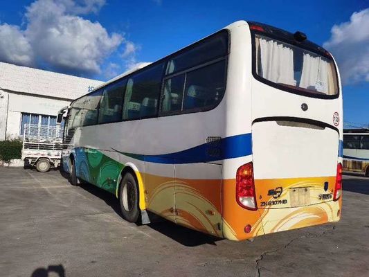 van de de Zetelszk6107 tweede Hand van 100km/H 180kw 45 de Bussen van Yutong gebruikten Yutong-bus Goede Voorwaarde met AC