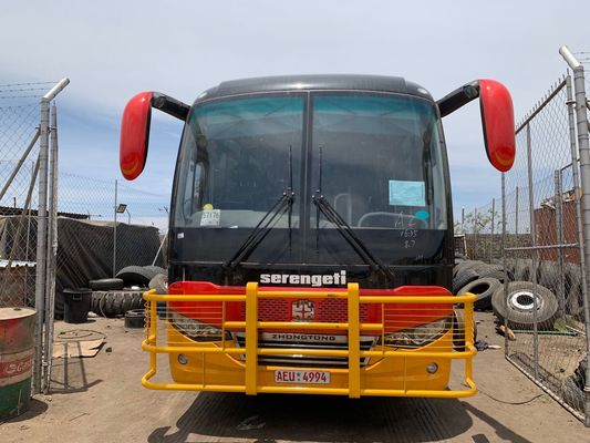 Bus van de de Zetelsreis van RHD 6 de Cilinders Gebruikte Zhongtong LCK6118 49